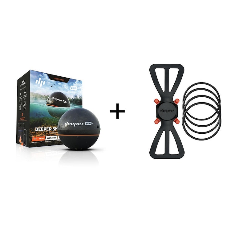 Echosonda DEEPER PRO PLUS WIFI + Uchwyt na telefon - 30,00