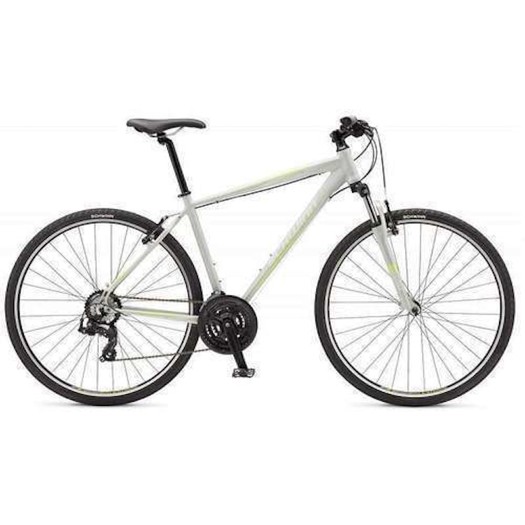 Bike Schwinn Searcher Sport Black Or White Searcher Hybrid Bicycle