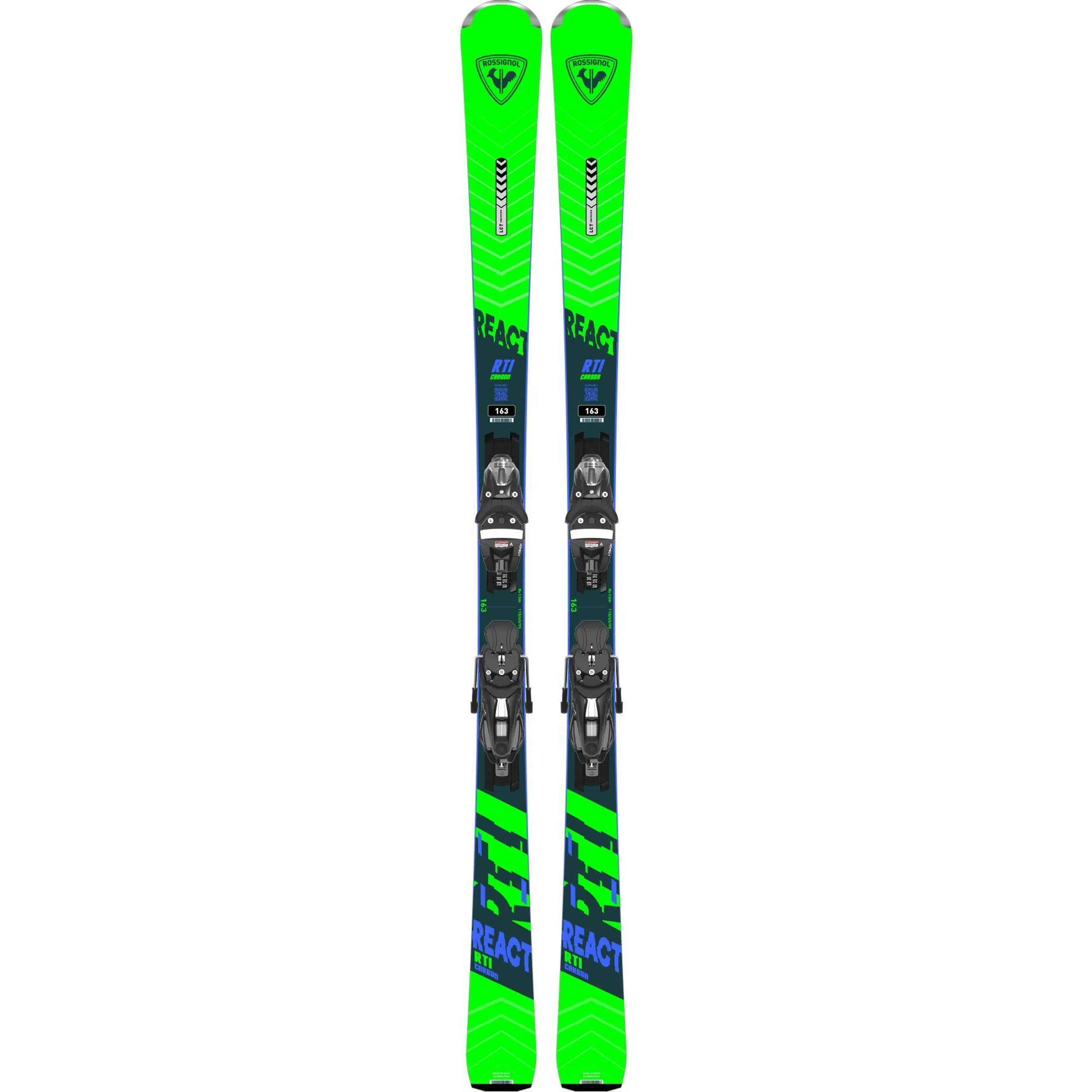 ROSSIGNOL MINI REACT 123 19-20モデル ROSSIGNOL スキーセット 19-20 MINI REACT 123cm 大人用 スキー